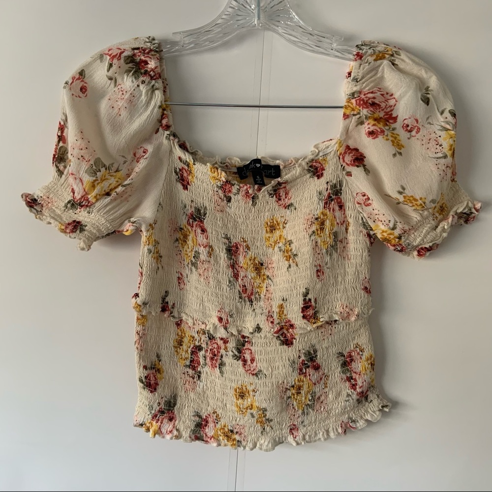 Derek Heart Juniors Crop Top